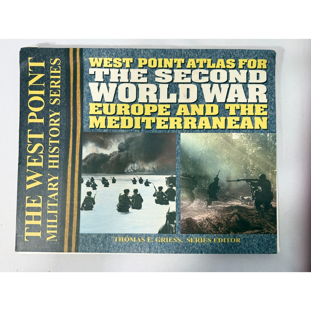West Point Atlas For The Second World War Europe Mediterranean WWII Maps
